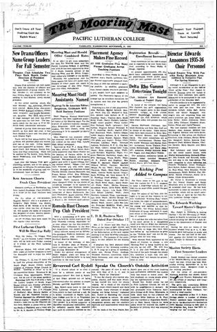 Mast Pacific Lutheran University Archives Issuu 3